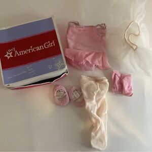 American Girl 18”Doll pinkComplete Ballerina Dance Outfit Set 6 PCs In Box